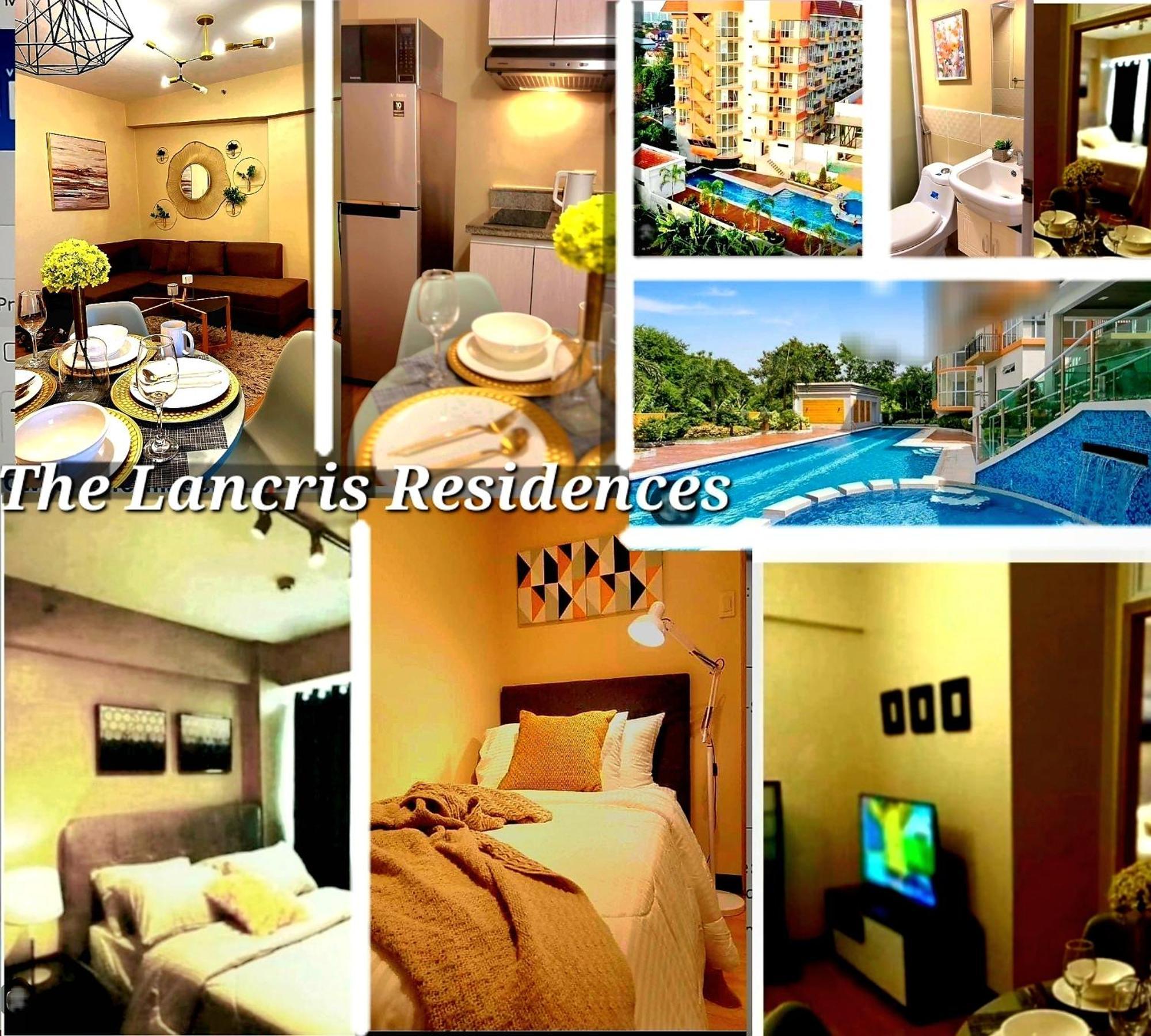 The Lancris Residences, 2 Bedrooms, 1 Bathroom, Living-Room, Kitchen & Pool Is Free Paranaque City Esterno foto